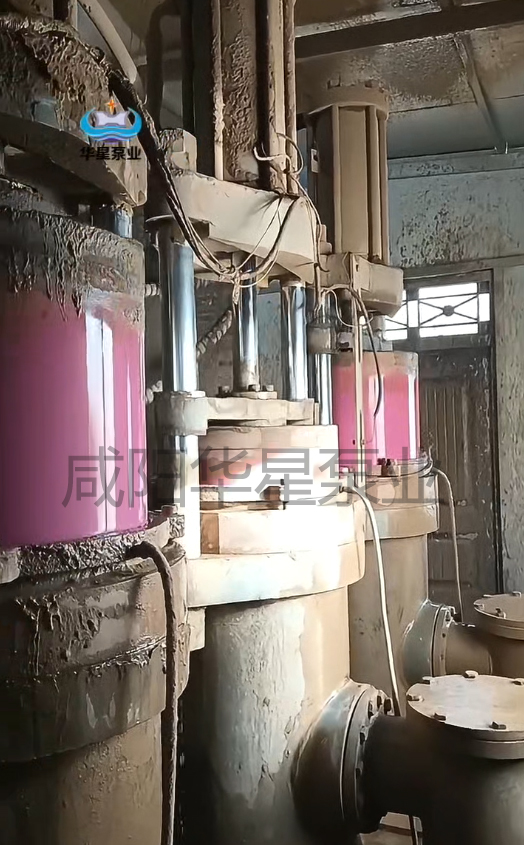 260立方柱塞泵選礦場使用現場