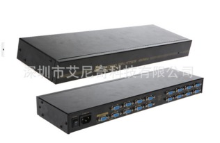 供應艾尼奇ANQ-1161 高性能10口HDMI分配器，4K2K高清畫質體驗